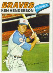 1977 Topps Baseball Cards      242     Ken Henderson